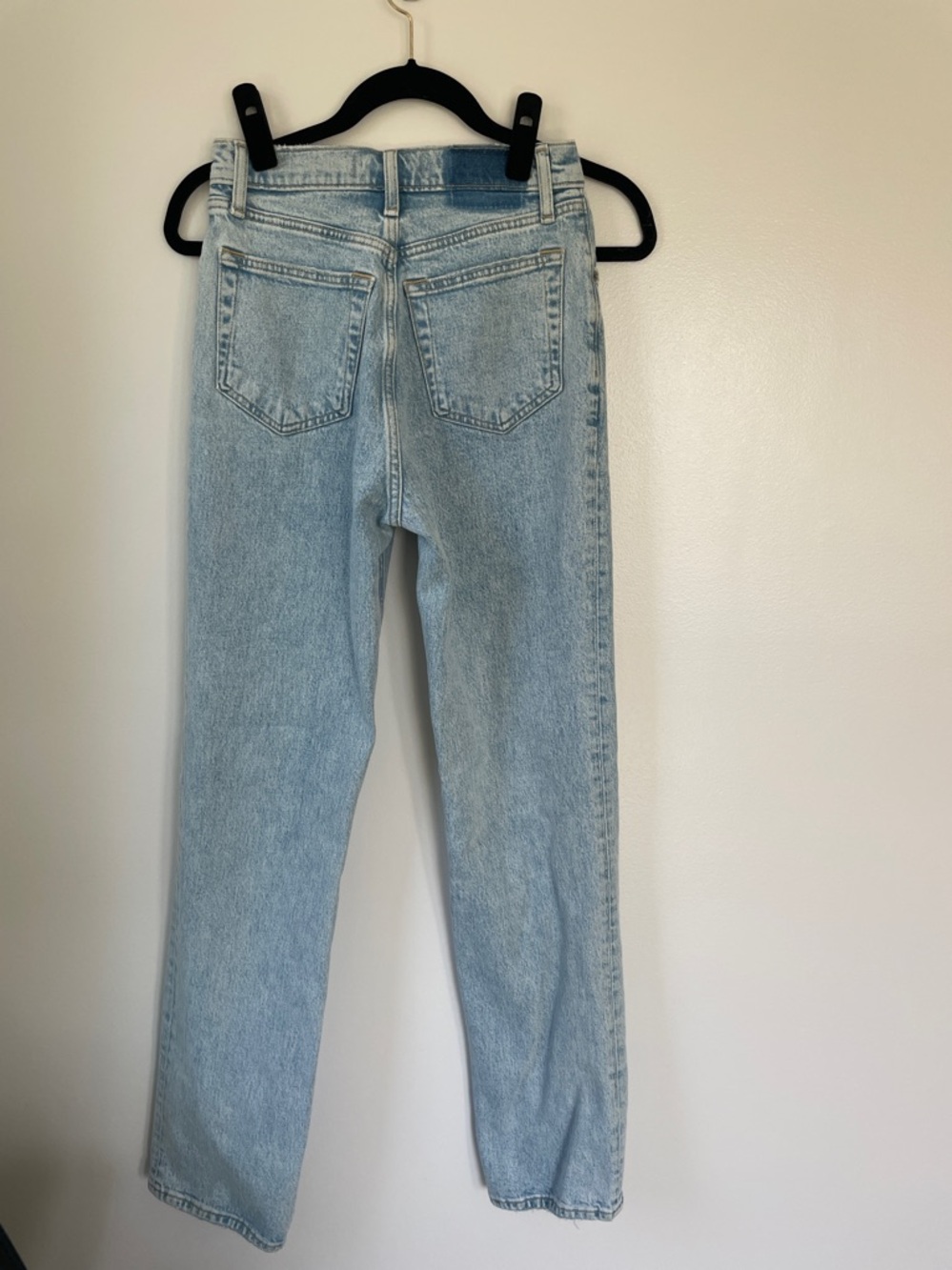 Abercrombie & Fitch Light Blue The 90’s straight ultra high rise WomanJeans 26/2 - Picture 9 of 10